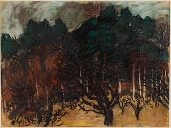INGE SCHIÖLER, pastel, signed and dated 1959.