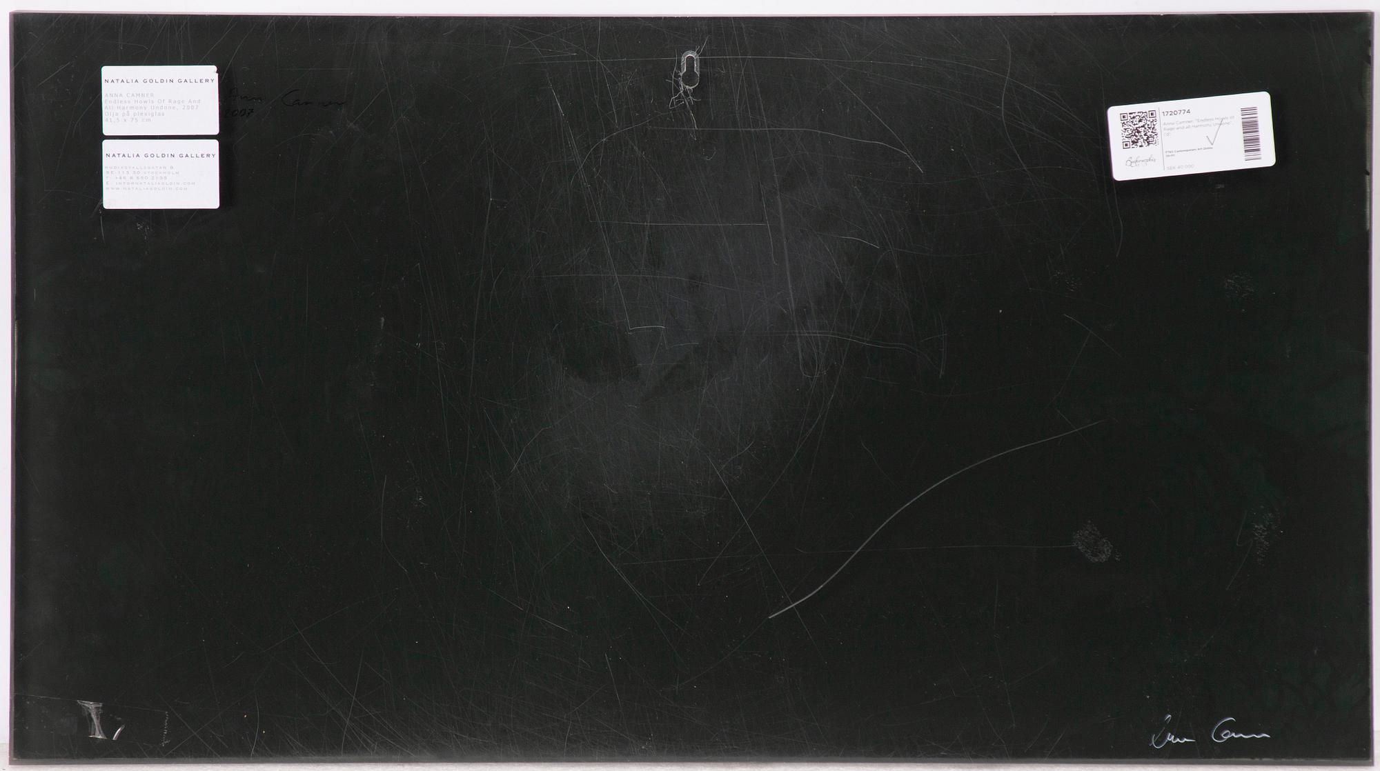 Anna Camner, "Endless Howls of Rage and all Harmony Undone".