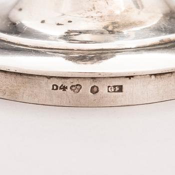 A Swedish Empire Style silver coffee pot, mark of Gustaf Focker, Stockholm, 1834.