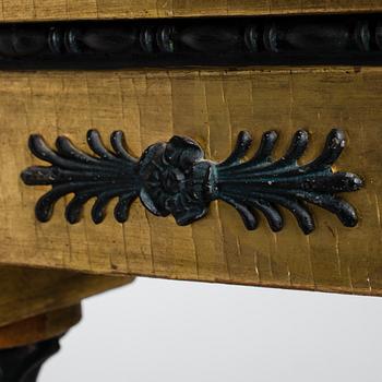 KONSOLBORD, sengustaviansk, stockholmsarbete, sekelskiftet 1700/1800.