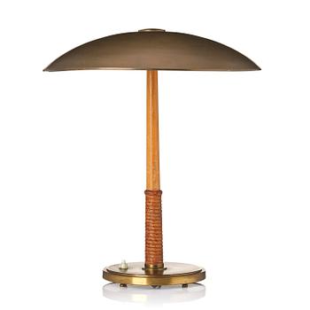 198. Harald Notini, bordslampa, modell 15525, Arvid Böhlmarks Lampfabrik, Stockholm, 1950-tal.