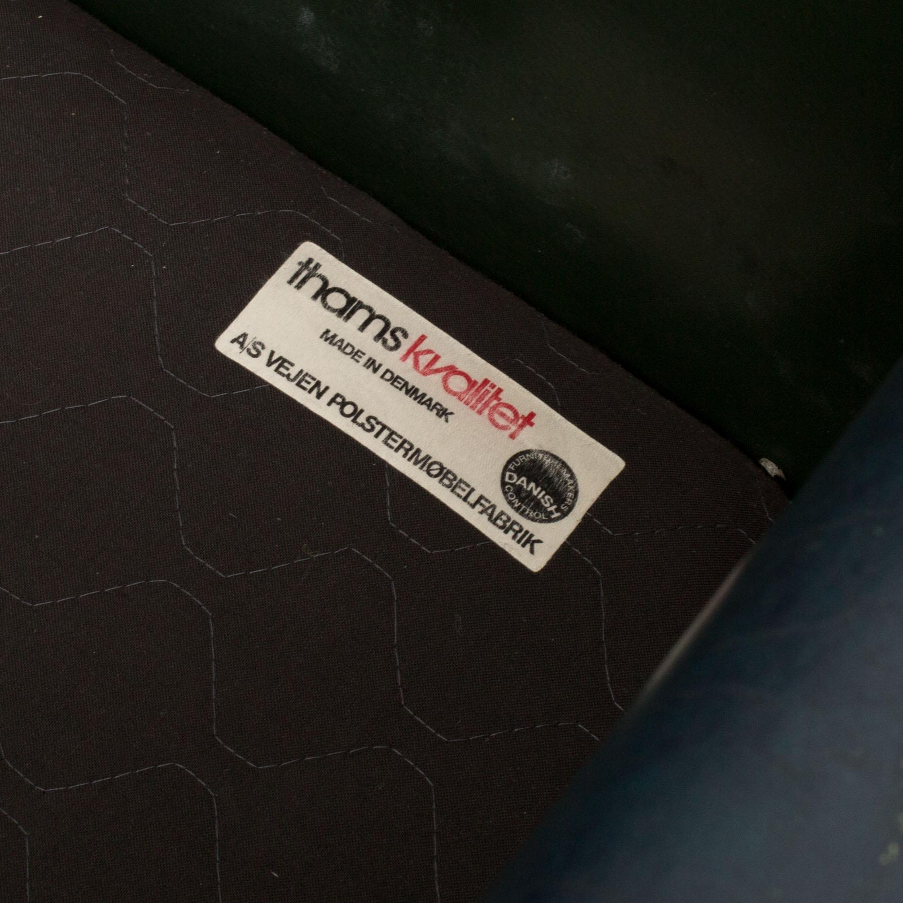 FÅTÖLJ, Georg Thams, Vejens Polstermöbelfabrik, Danmark, 1900-talets andra hälft.