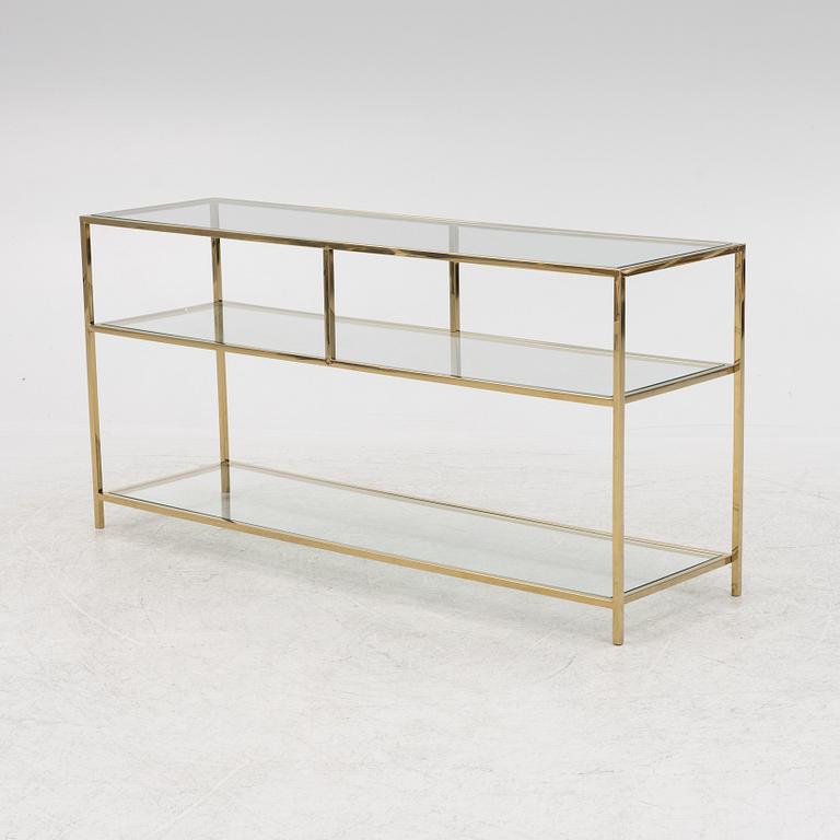 Ruth & Joanna, console table, "Shelby", contemporary.