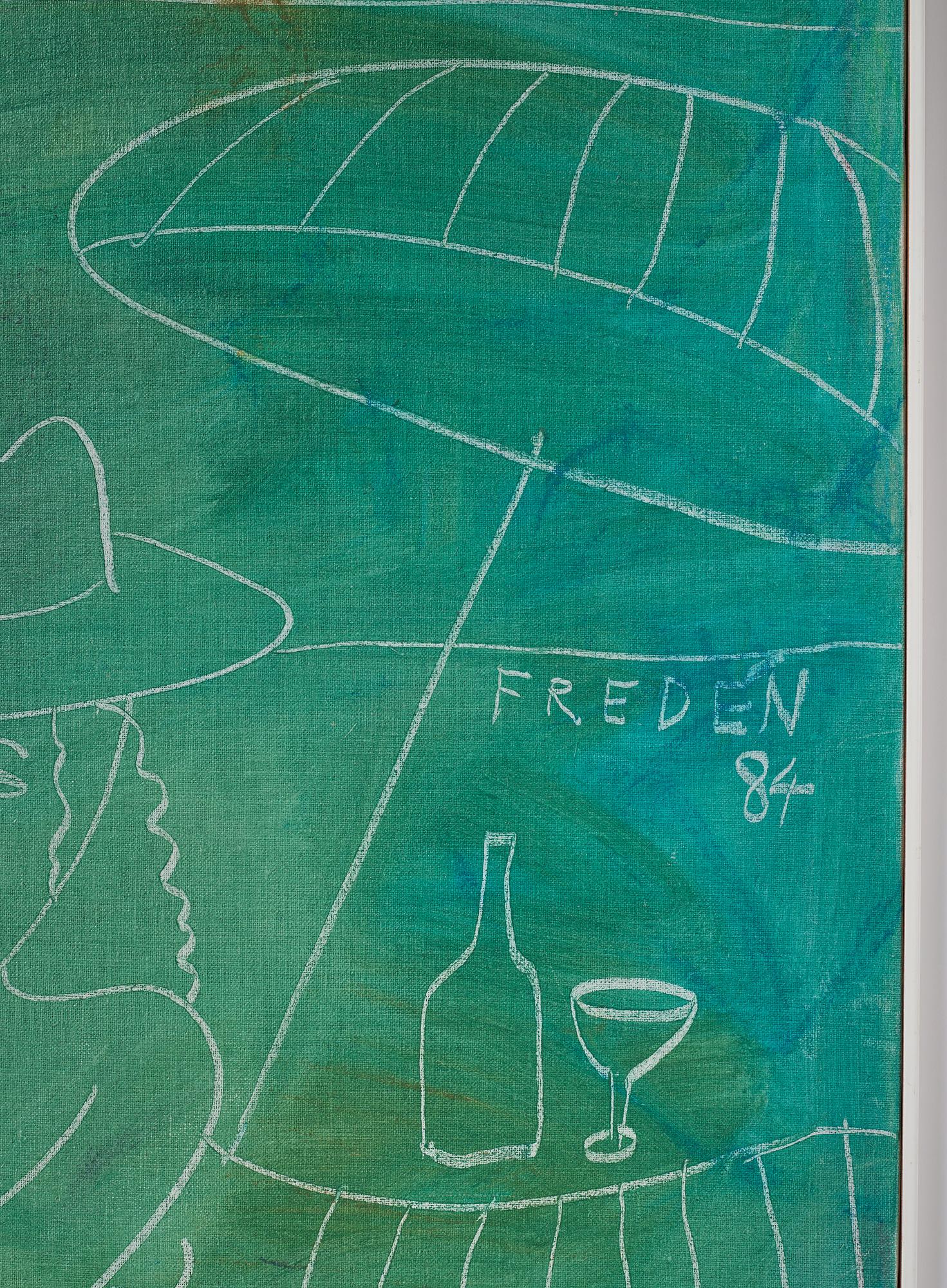 Jonas Fredén, Woman in Green.