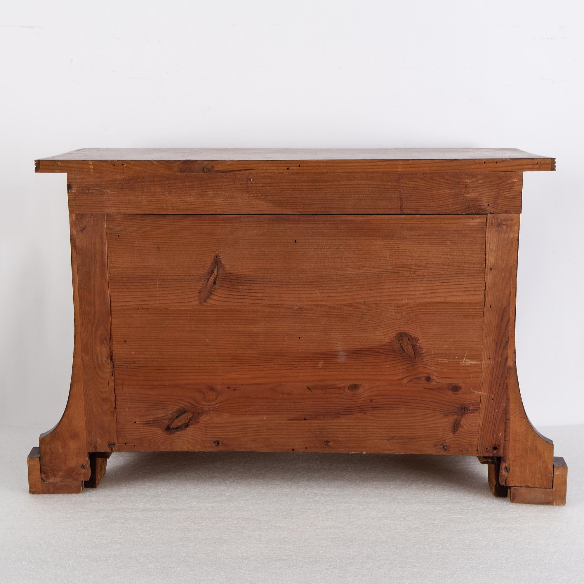 Spegel med konsolbord, eklektisk stil, sekelskifte 1900.