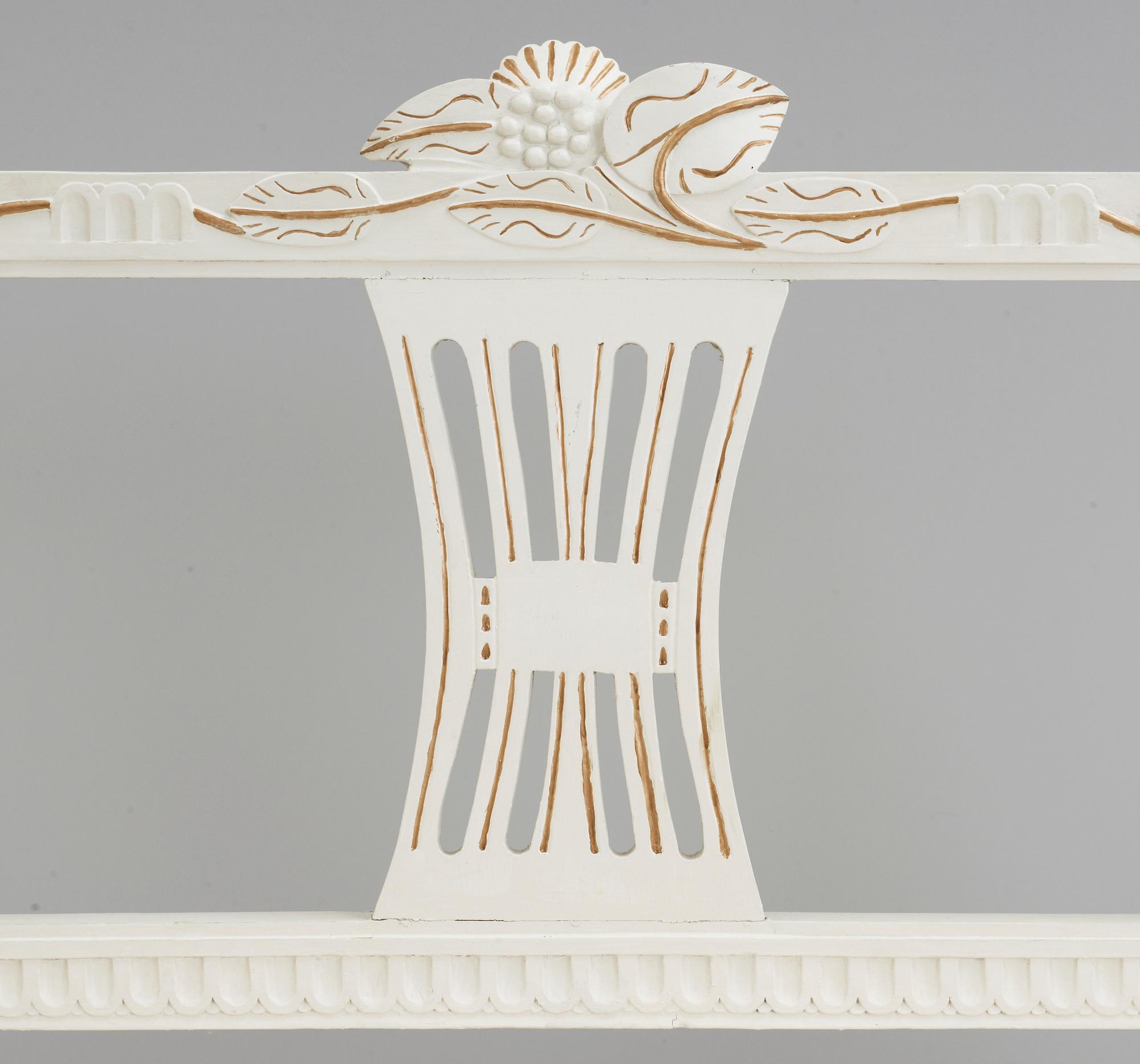 SOFFA, gustaviansk stil, Lindome-typ. 1900-tal.