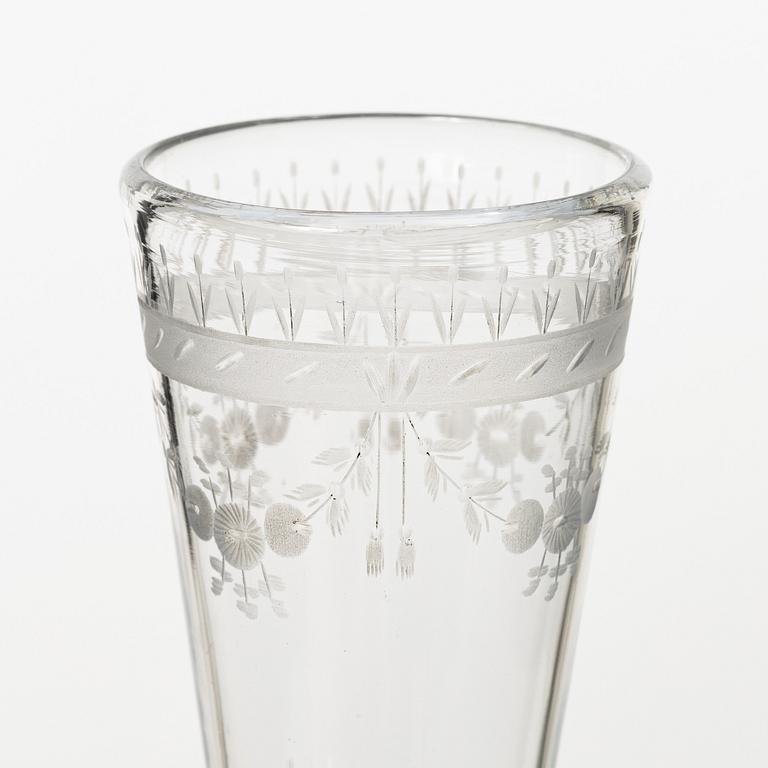 Champagne glasses, 12 pcs, circa 1900.