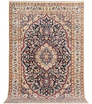 Matta, Nain, part silk, ca 302 x 204 cm.