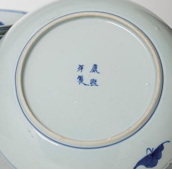 FAT, 12+4, porslin, Kina 1800-tal.