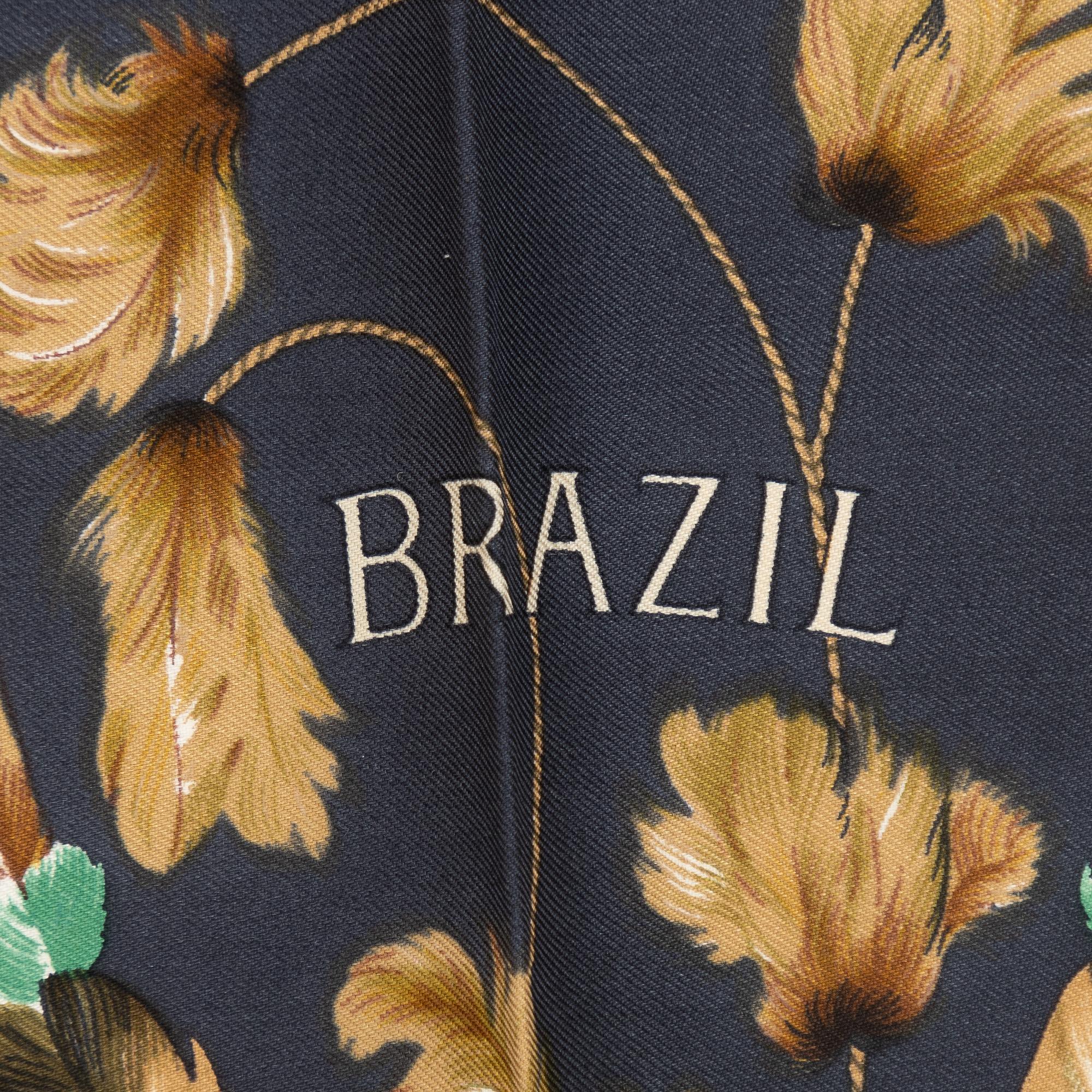 Hermès, scarf, "Brazil".
