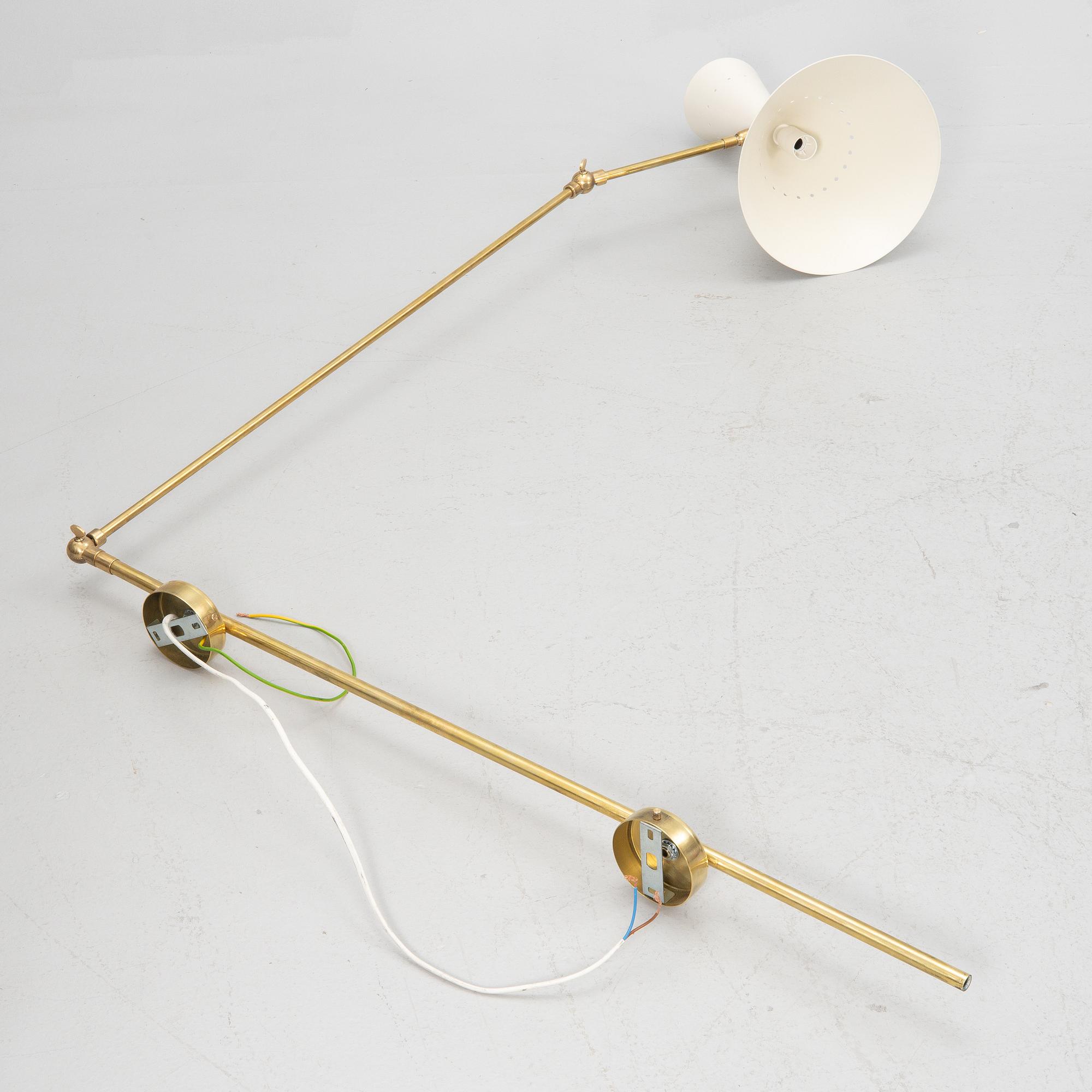 Vägglampa, sannolikt "Artiglio Butterfly", Luci Srl, Parma, Italien, samtida.