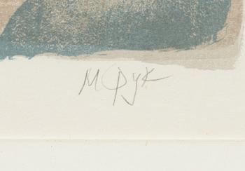 Madeleine Pyk, lithograph in colours, 1994, signed 4353/5000.