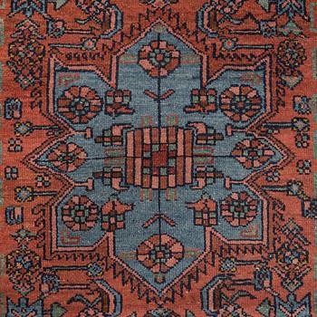 Matta, semiantik Hamadan, ca 201,5-204 x 120,5-128,5 cm.