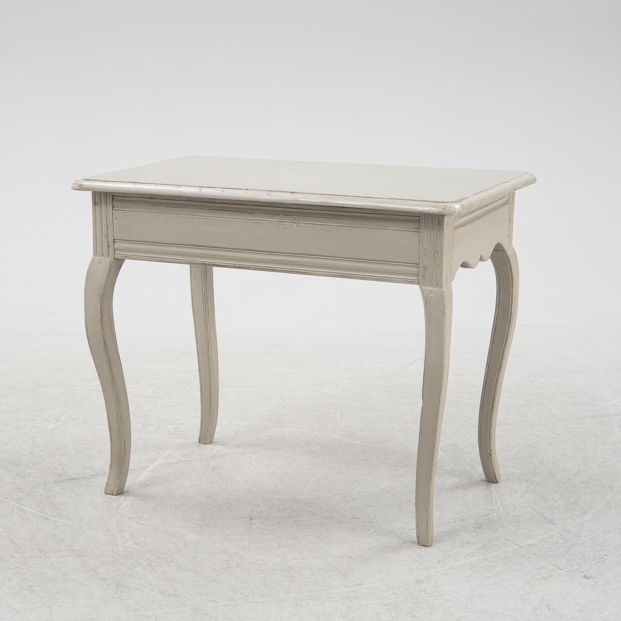 Skrivbord, provinsarbete, 1700/1800-tal.