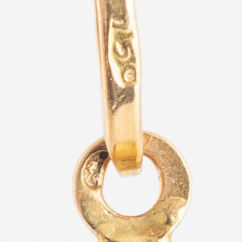 Pendant, charm, 18K gold.