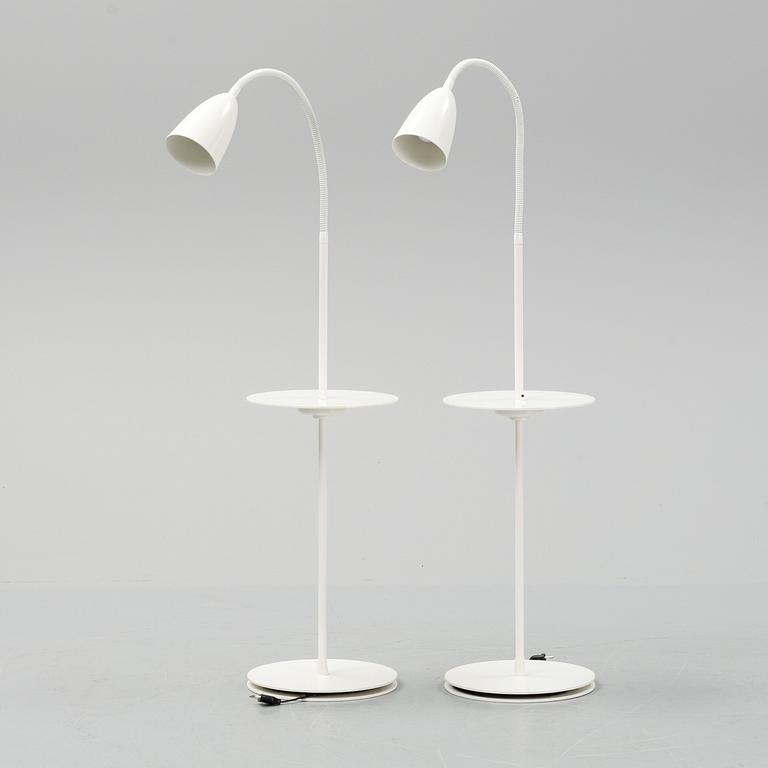 NICLAS HOFLIN, a pair of 'Arkipelag' floor lamps for Ruben 2005.