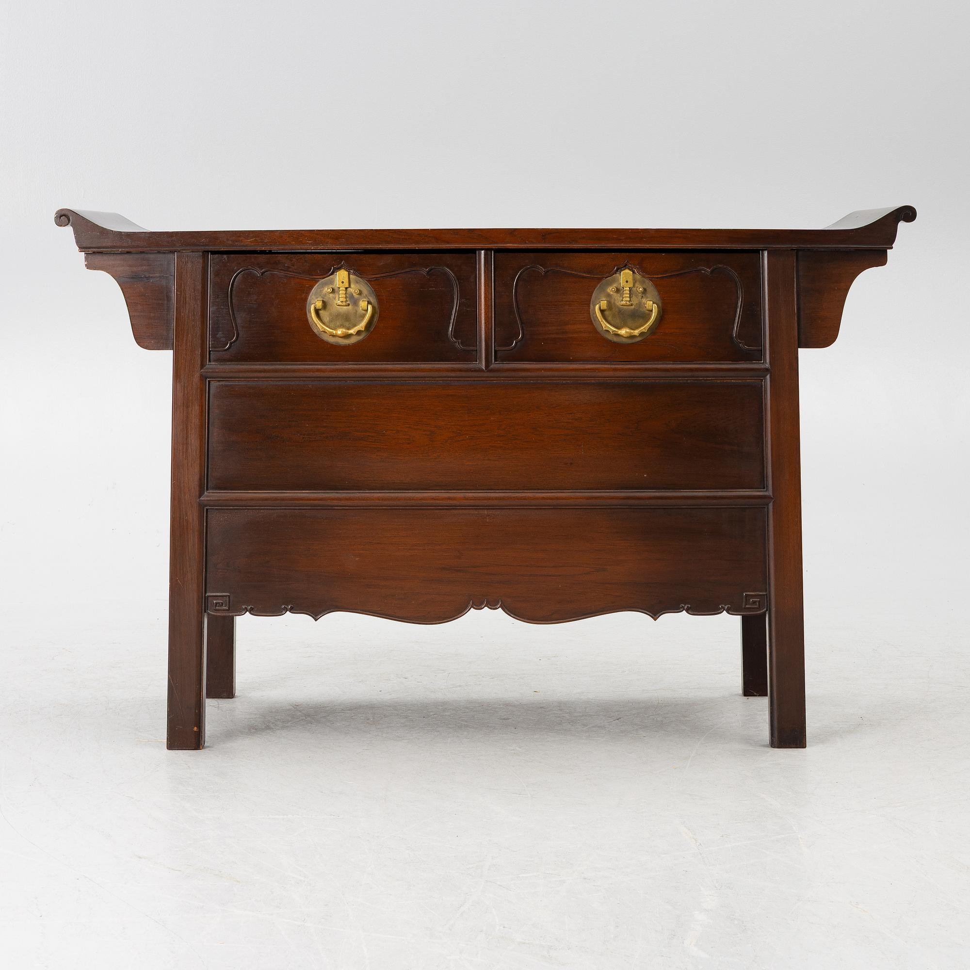 An altar table, China, 20th century.