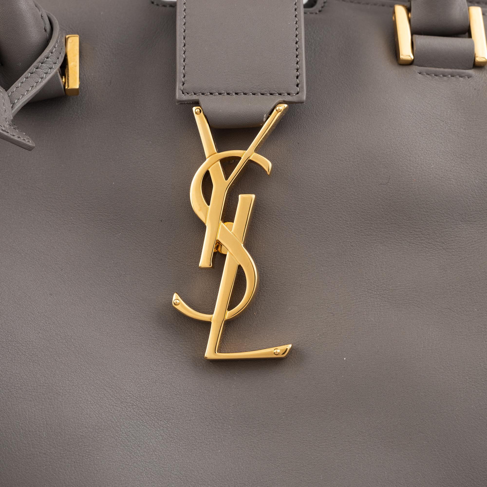 Saint Laurent, a 'cabas' handbag.