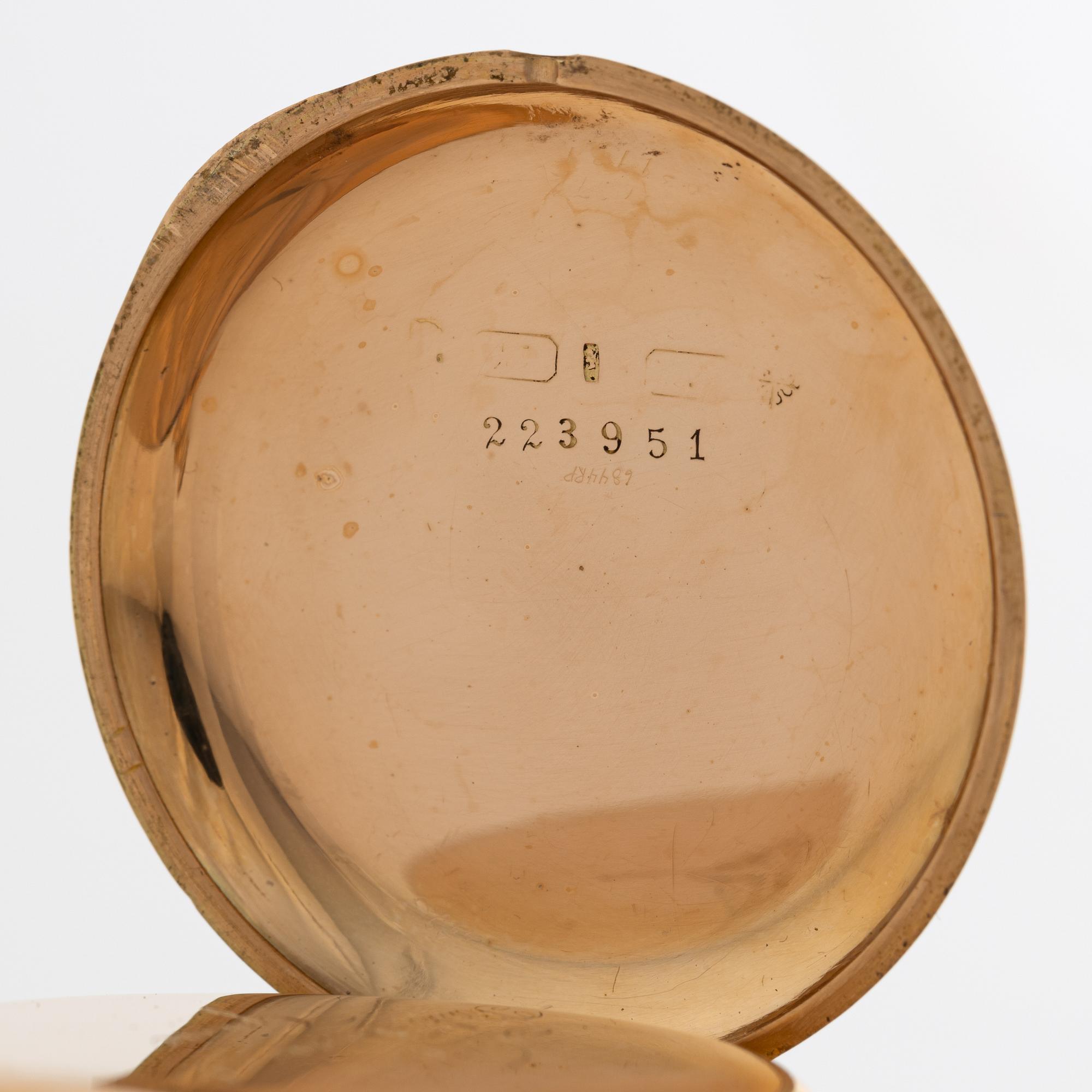 Patek Philippe & Cie, ladie's pocket watch, 33.5 mm.