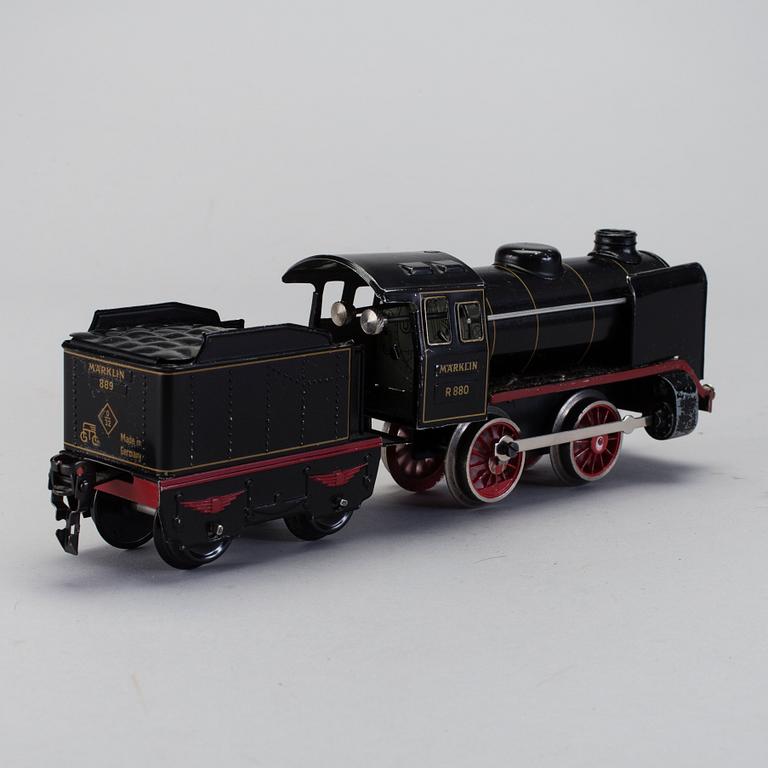 PARTI MODELLTÅG och DELAR FÖR TÅGBANA, Fleischmann och Märklin.