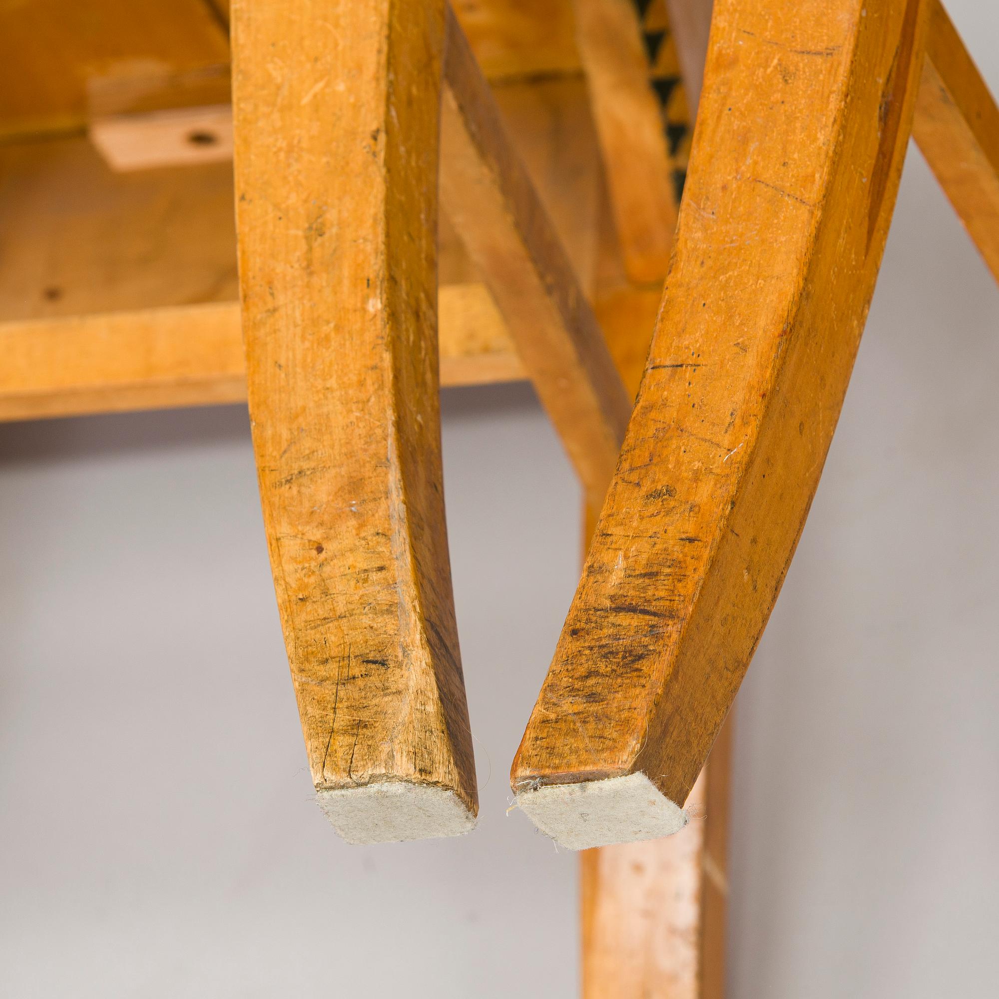 Yrjö Blomstedt, probably, chairs 4 pcs, circa 1900.