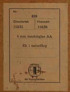 Mirror, model 619, Fröseke, 1960s.