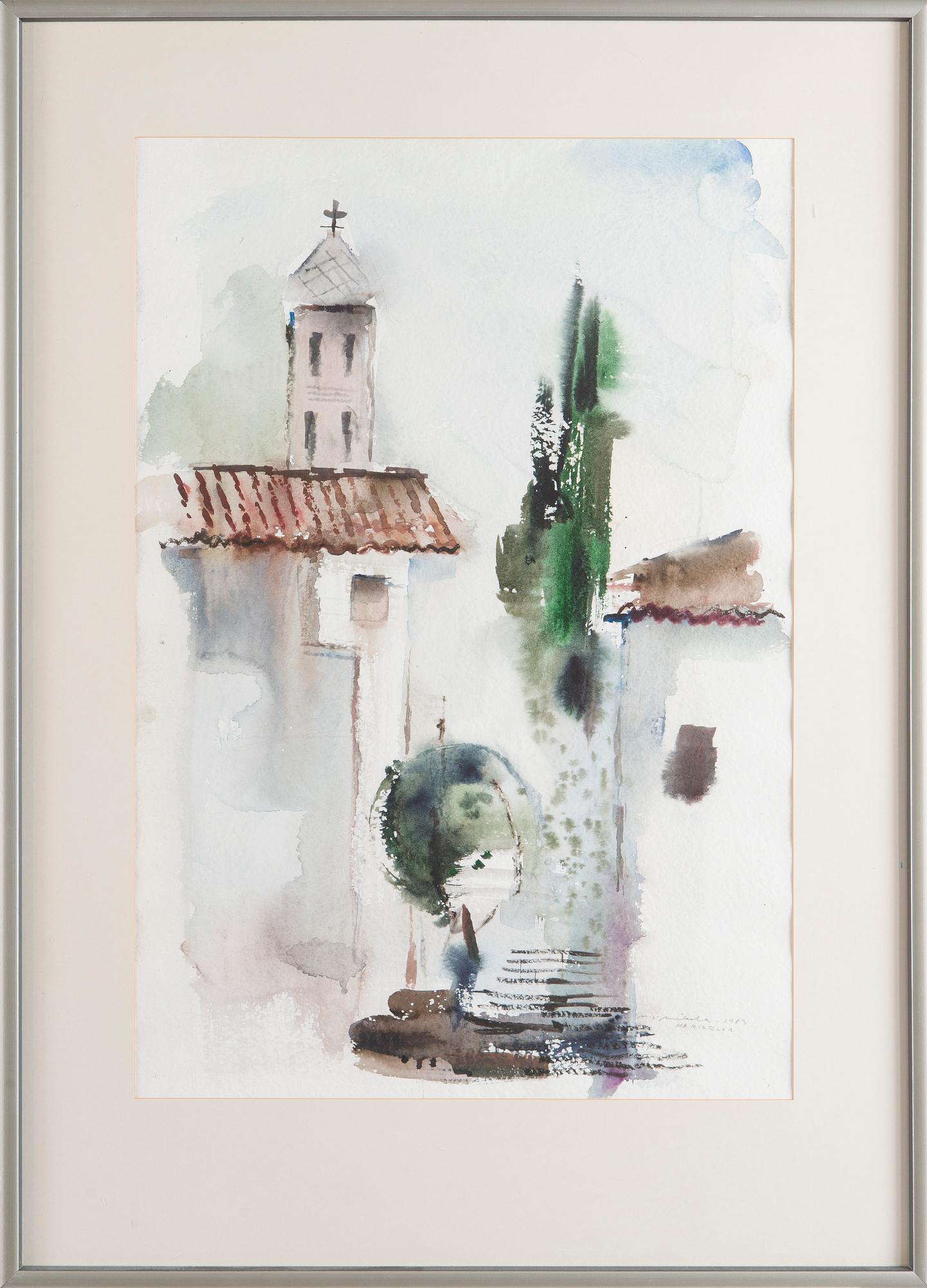 Nandor Mikola, View from Marbella.