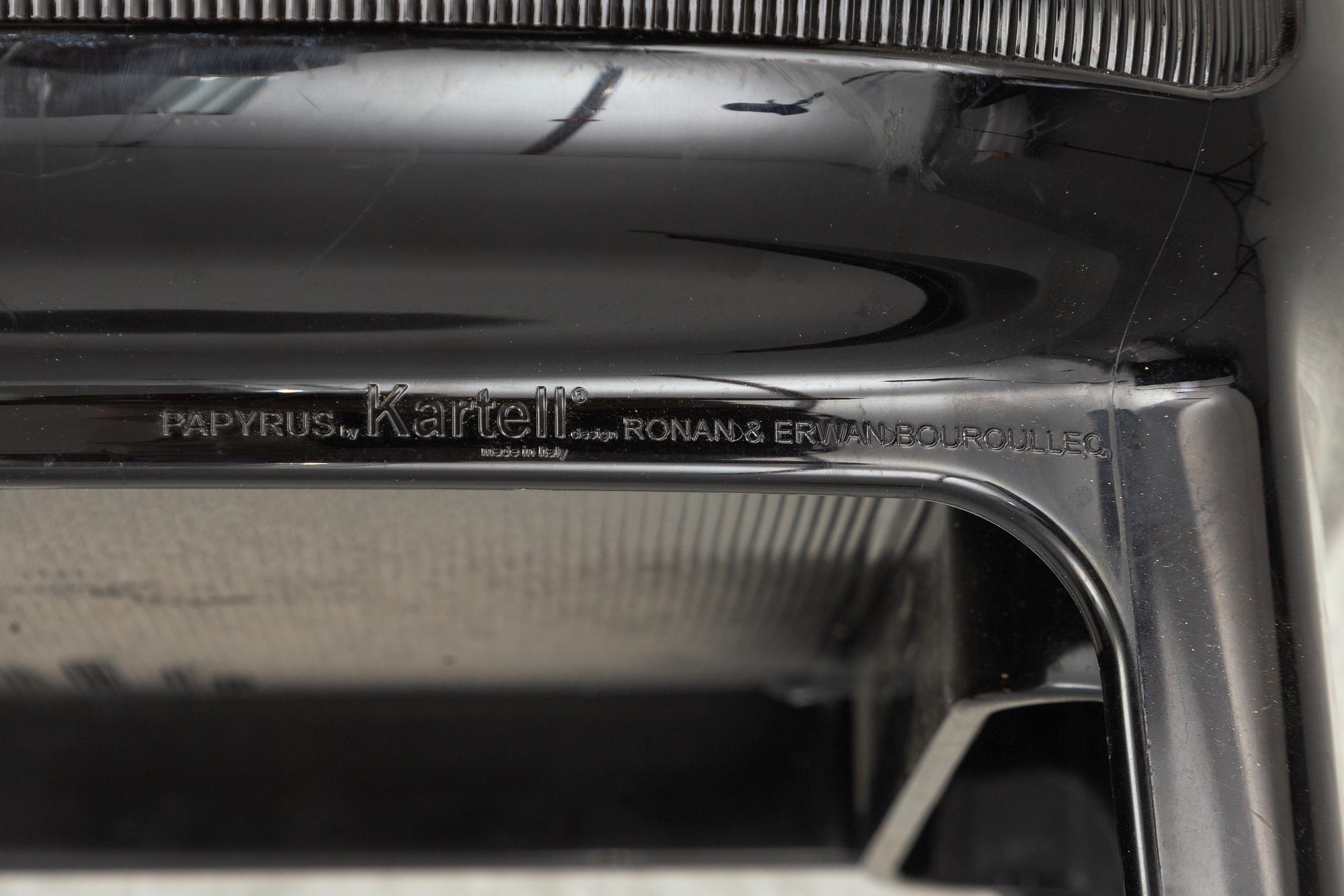 Ronan & Erwan Bouroullec, a set of eleven 'Papyrus' chairs, Kartell, Italy.