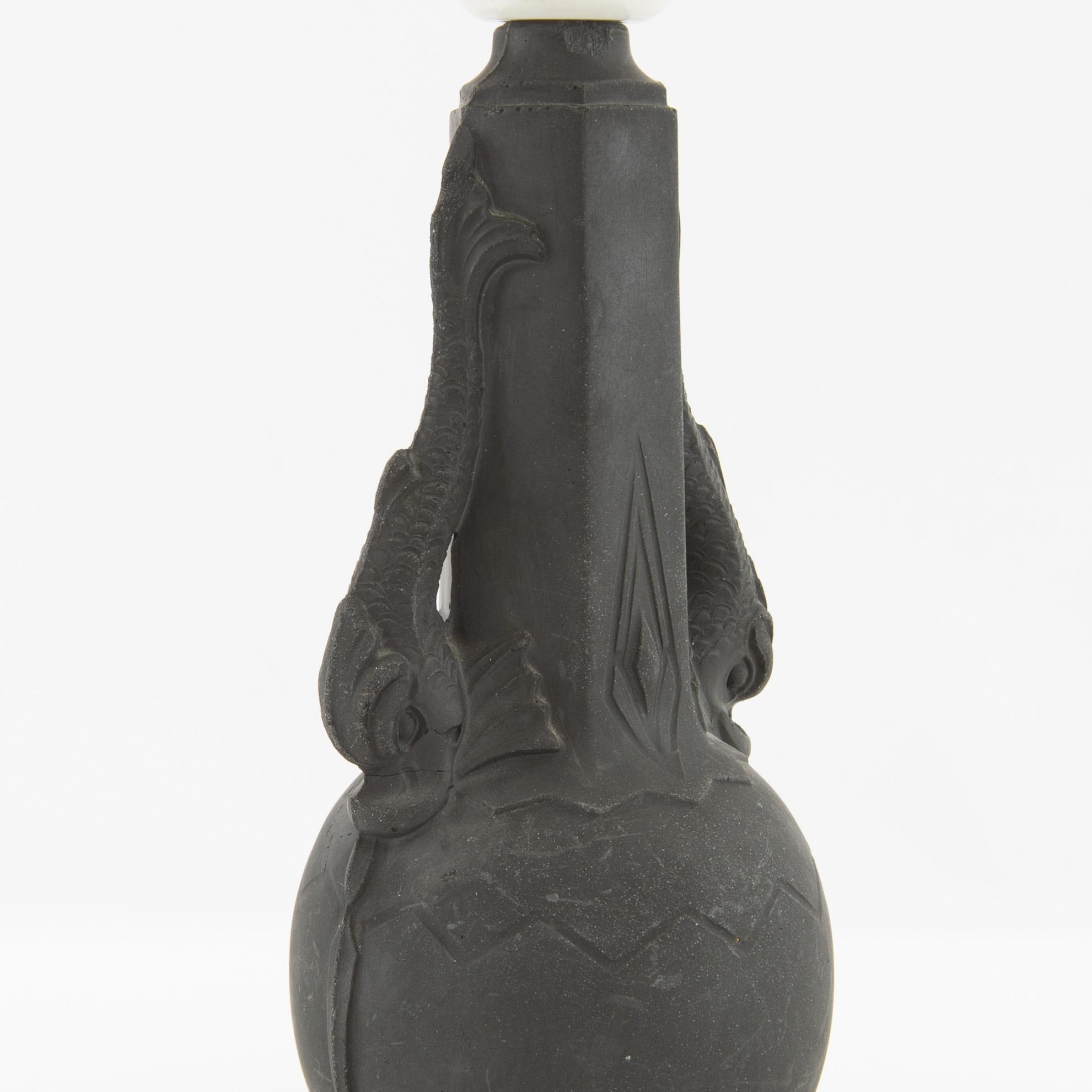 Table lamp Art Nouveau early 20th century Lavenit.