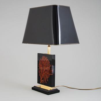 A table light possibly from Maison le Dauphin, France, 1970's/80's.