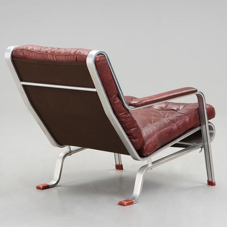 ERIC SIGFRID PERSSON, fåtölj, "GRAND SITTING nr 20" ur serien "Flytande Design", Möbel-Kultur AB, 1970-tal.