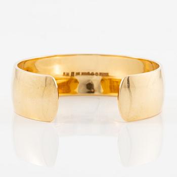 Sigurd Persson, a bangle, 18K gold, Stockholm 1973.