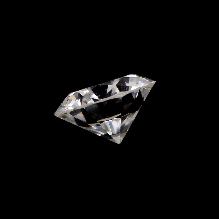 BRILLIANT CUT DIAMOND, loose. Weight 0.50 cts.