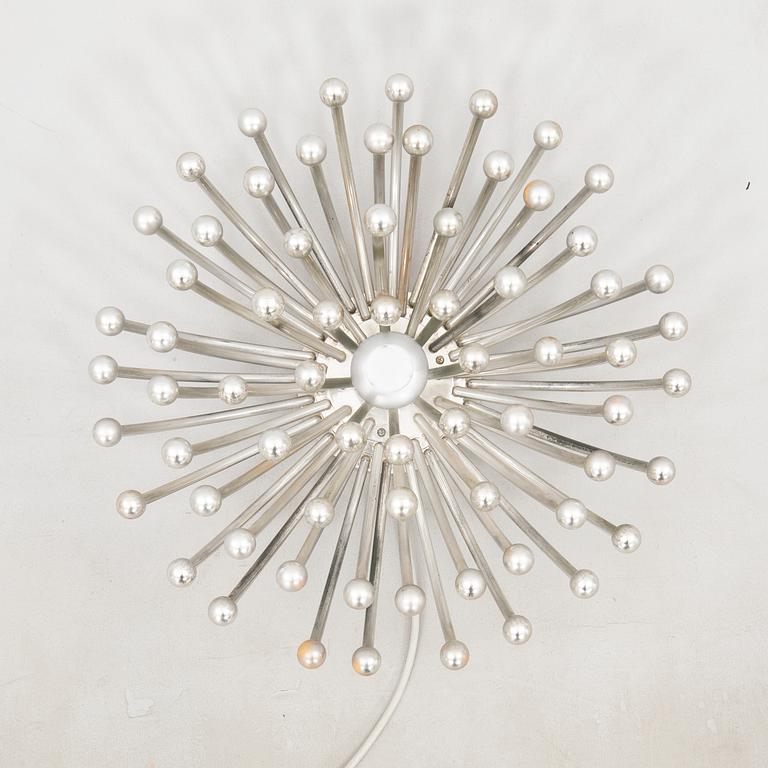 Taklampa/vägglampa, "Pistillo", Valenti, Italien, 1900-talets andra hälft.