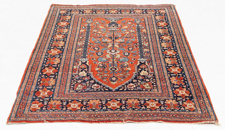 Matta, an oriental rug, c. 192 x 134 cm.