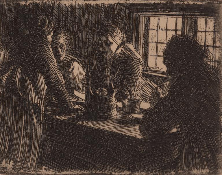 Anders Zorn, "Brudtärnan".