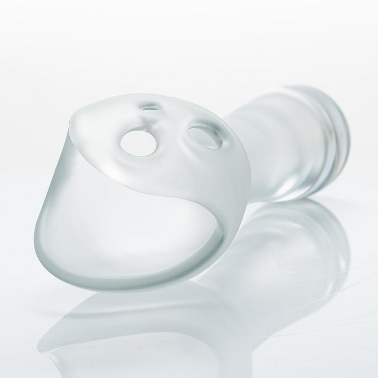 Timo Sarpaneva, konstglas, signerad Timo Sarpaneva 1956. Iittala.