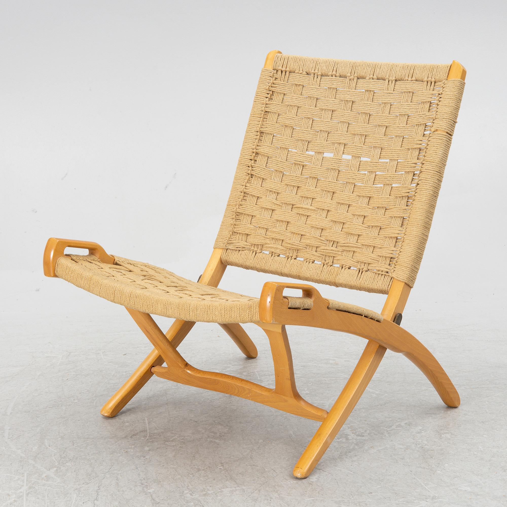 Ebert Wels, a folding chair, 1960s.