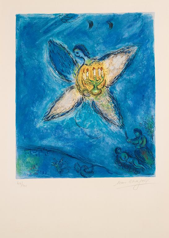 Marc Chagall After, "L'ange au chandelier".