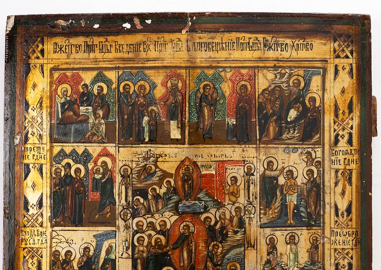 Icon, Russia, 19th century.