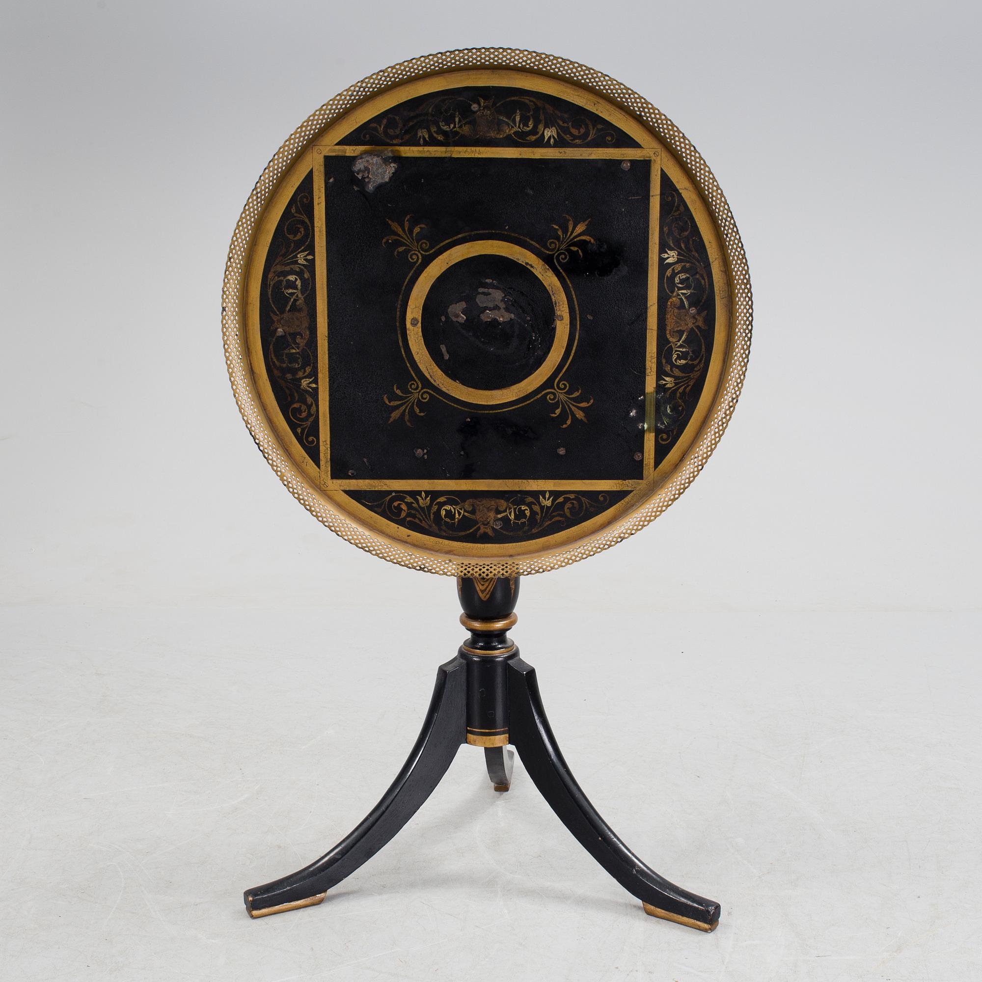 An early 1800s table.