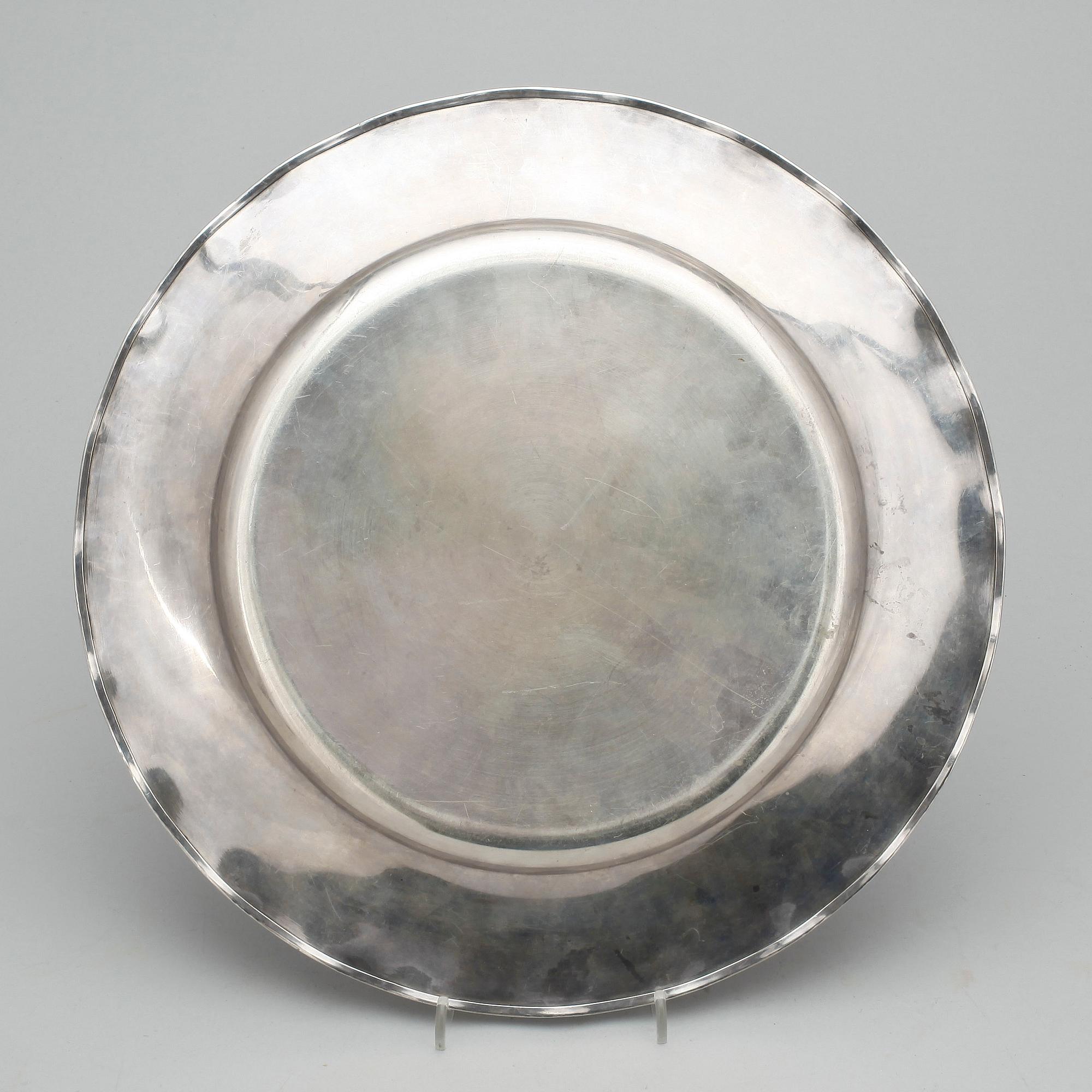 FAT. Silver, otydl stmpl, Stockholm 1900-talets första hälft. Tot ca 620 g.