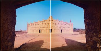 Isaac Julien, "Fantôme Créole Series (Papillon No.4 - Mosque)", 2005.