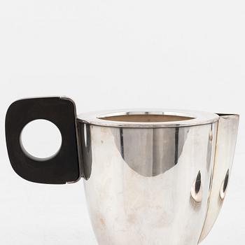 Folke Arström, a three-piece silver-plate coffee service, GAb, Sweden, 1930's-40's.