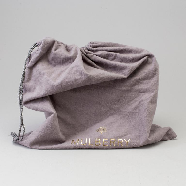 MULBERRY, a calf leather 'Delphine' sholder bag with reversible flap.