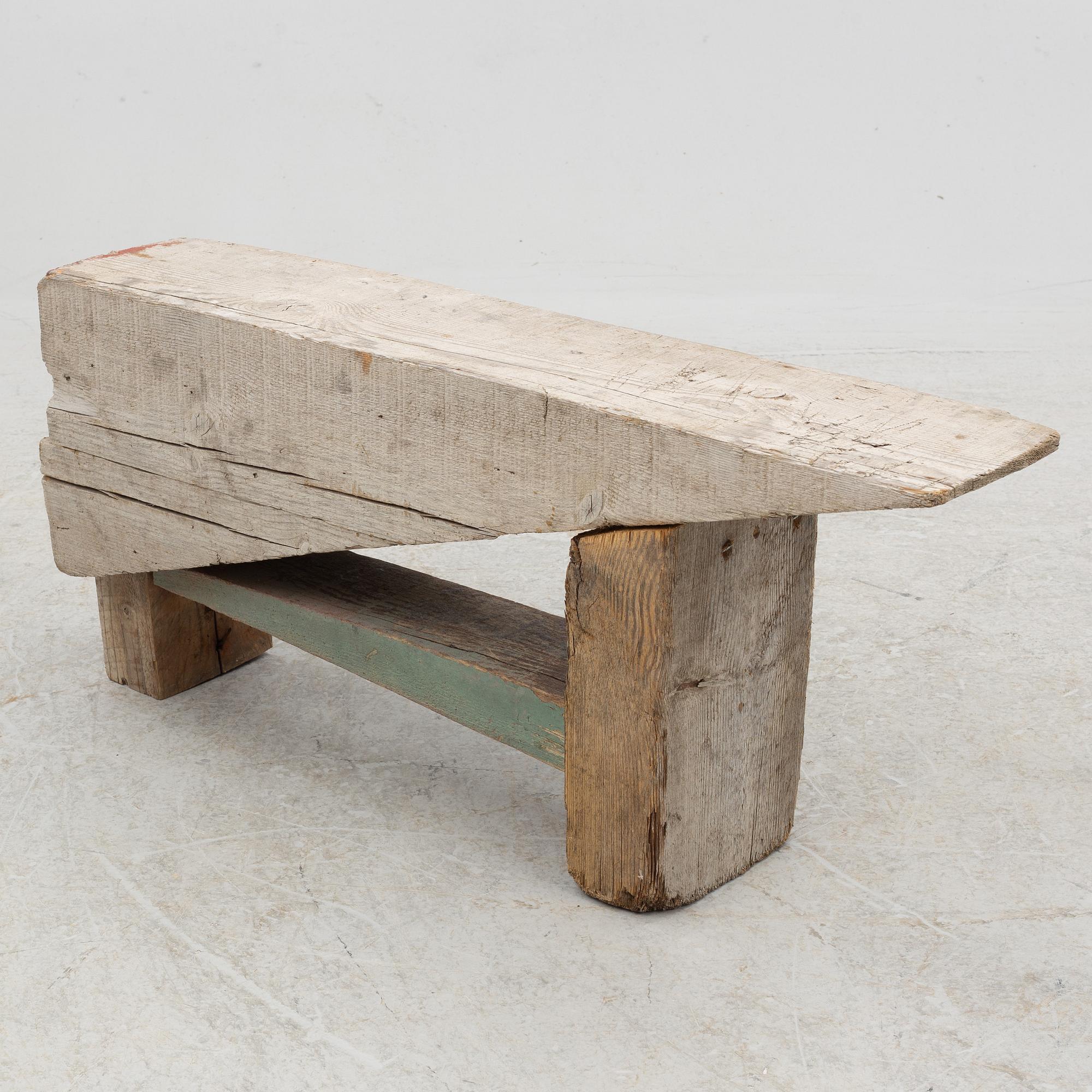 Two benches, 21st century.