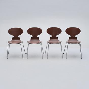 STOLAR, 4 st, "Myran", Arne Jacobsen, Fritz Hansen, 1973.