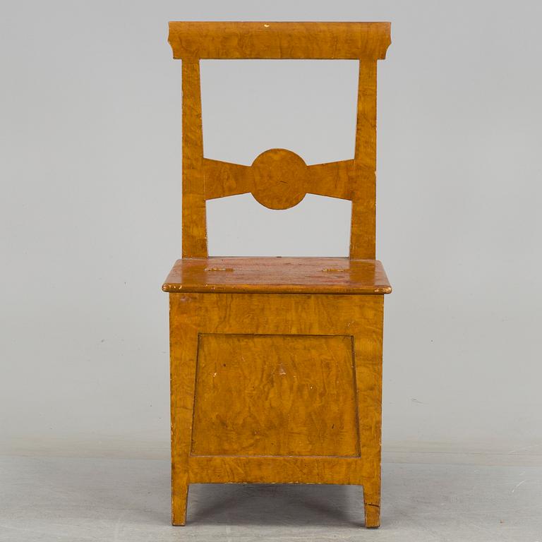 An early 20th century chair.