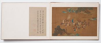 A Chinese album with paintings of Envoys Presenting Tribute  职贡图(Zhigong tu), probably 17thCentury, after an old master.