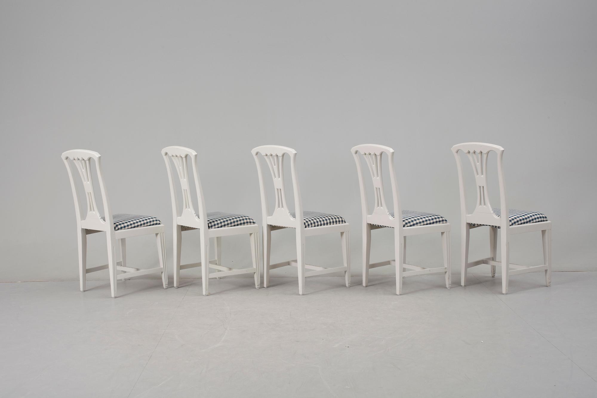 STOLAR, 10 st, gustaviansk stil, "Fresta", ur IKEAs 1700-tals serie.